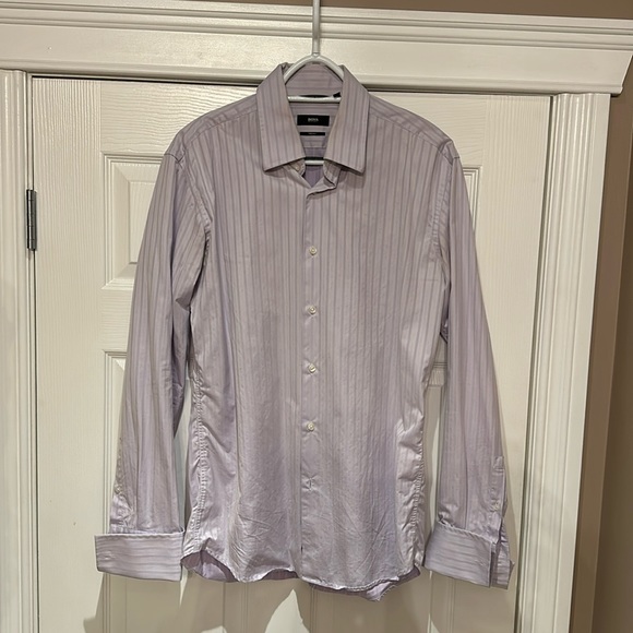 Hugo Boss Mens Dress Shirt Size 41 - Picture 1 of 4